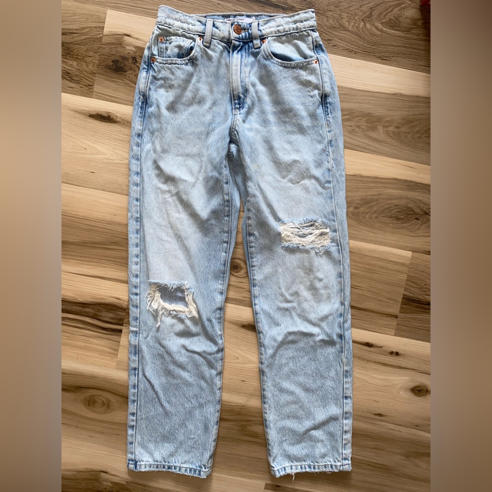 Garage Light Blue Relaxed Jeans